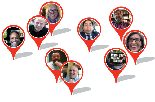 NACS advocacy across the country in 2021 map